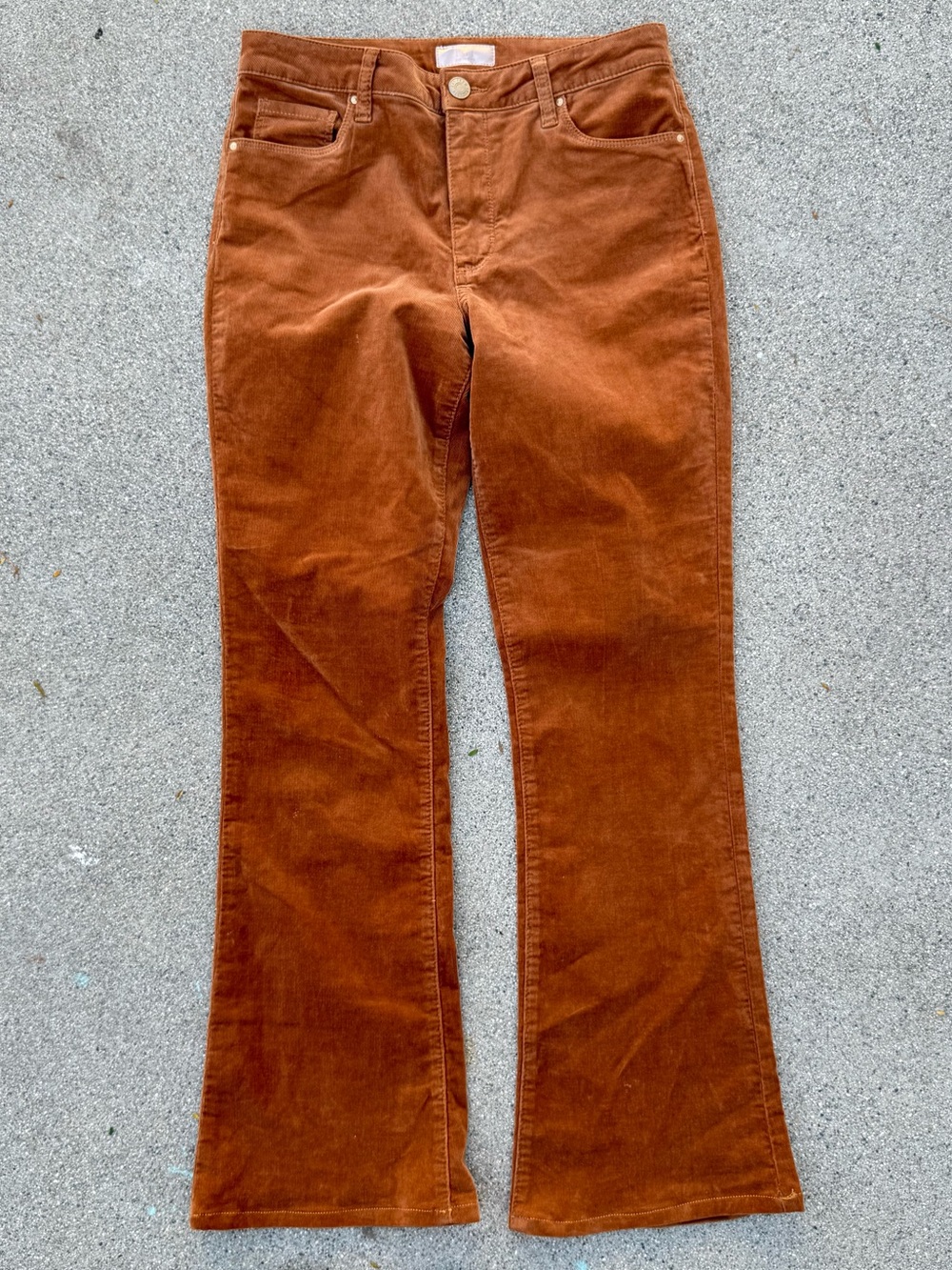 KUT from the Kloth Ana High Rise Fab Ab Flare Corduroy Jeans size 4 - Picture 2 of 11